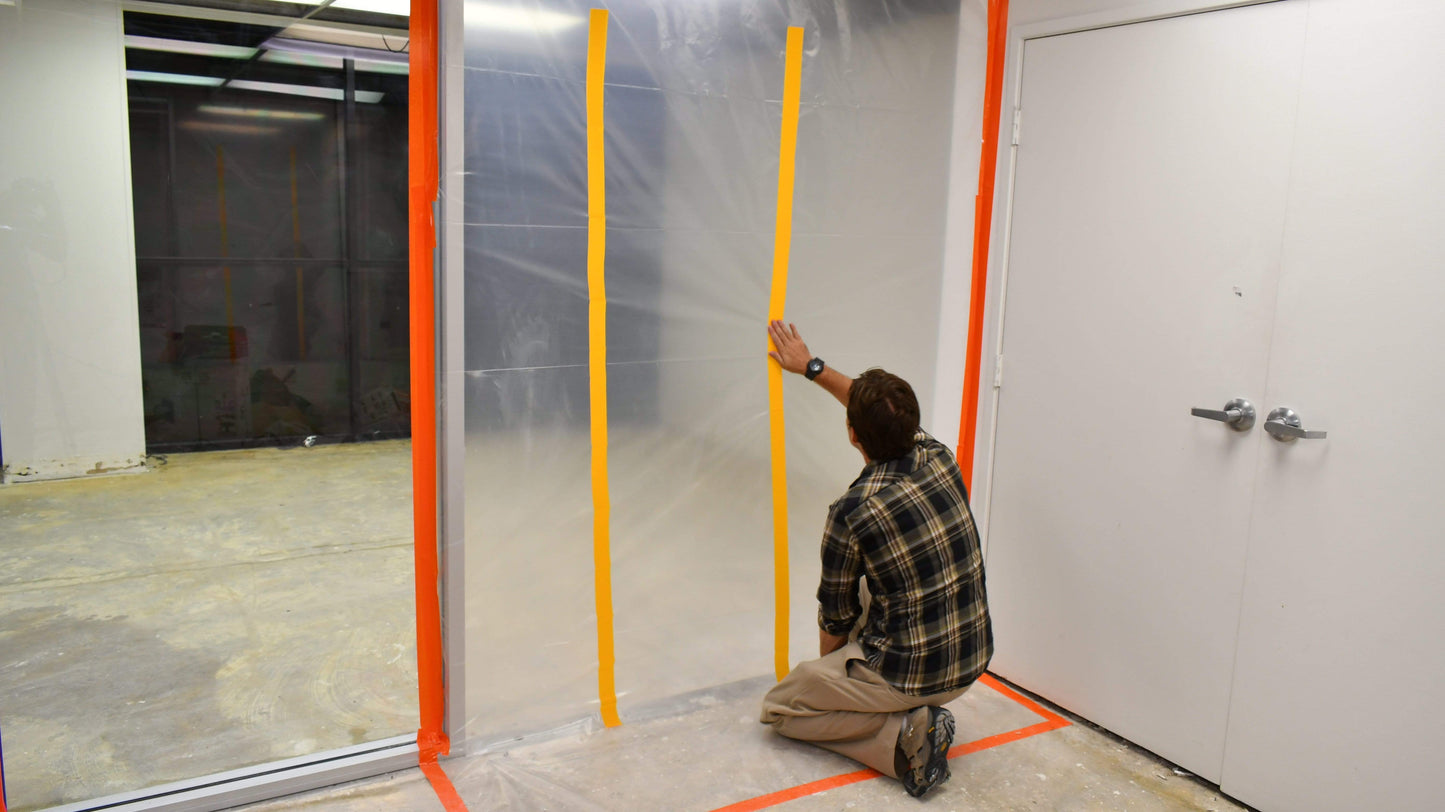 RE-U-ZIP DUST BARRIER SYSTEM Construction RE-U-ZIP™ MOUNTING STRIPS - 3 PACK