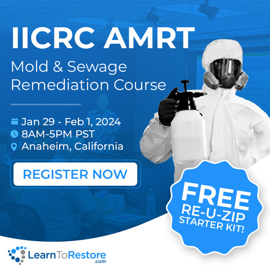 ICRC AMRT Training | Jan 29 - Feb 1, 2024 | Anaheim, CA |  LearnToRestore.com