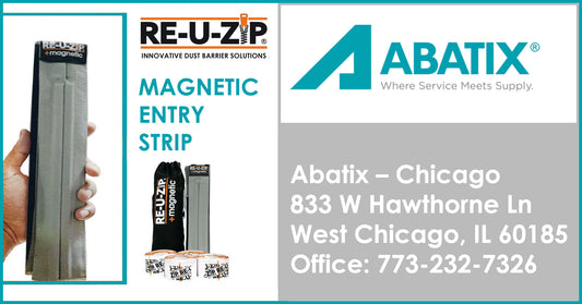 NOW AVAILABLE AT ABATIX'S NEW CHICAGO LOCATION!