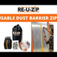 RE-U-ZIP® REUSABLE MAGNETIC ENTRY STRIP™ + DUST BARRIER ZIPPER | STARTER KIT