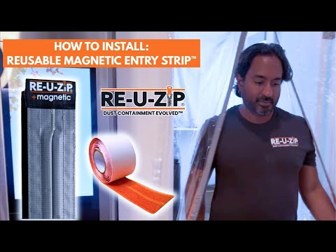 Self-Closing Magnetic Entry Strip™ | Barrier Door & Zipper