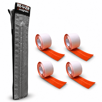 RE-U-ZIP® | DUST CONTAINMENT EVOLVED™ Construction RE-U-ZIP® Self-Closing Magnetic Entry Strip™ | Starter Kit