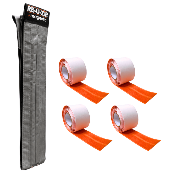 Self-Closing Magnetic Entry Strip™ | Barrier Door & Zipper