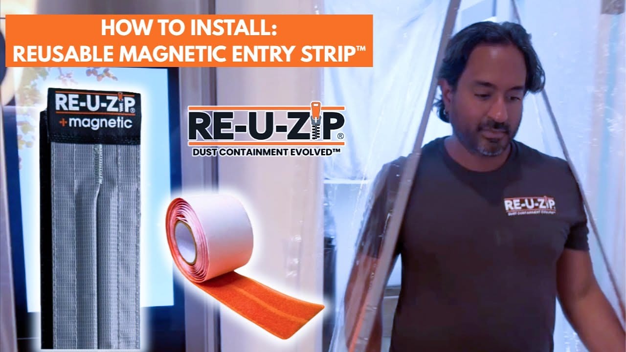 Load video: MAGNETIC ENTRY STRIP INSTALLATION GUIDE